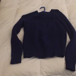 C Wonder Royal Blue sweater XS